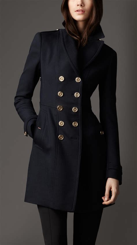 burberry peacoat button|burberry coats for women.